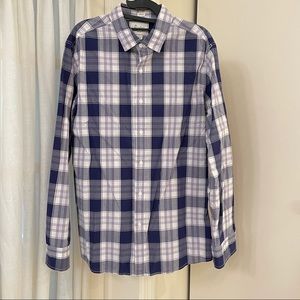 Bixby Button-down Shirt Blue/Purple Plaid